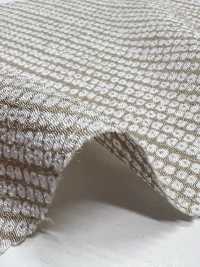 KKP3338-D1127 Futako Chirimen Impresión Monocolor Edo Komon Moss Stitch[Fabrica Textil] Uni Textile(Estudio Komon) Subfoto