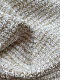 KKP3338-D1127 Futako Chirimen Impresión Monocolor Edo Komon Moss Stitch[Fabrica Textil] Uni Textile(Estudio Komon) Subfoto