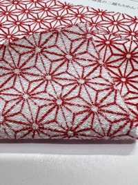 KKP3338-D1129 Futako Chirimen Asanoha[Fabrica Textil] Uni Textile(Estudio Komon) Subfoto