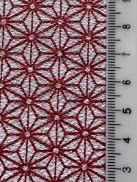 KKP3338-D1129 Futako Chirimen Asanoha[Fabrica Textil] Uni Textile(Estudio Komon) Subfoto