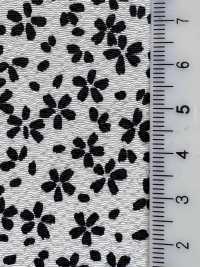 KKP3338-D1131 Futako Chirimen Tormenta De Nieve En Flor De Cerezo[Fabrica Textil] Uni Textile(Estudio Komon) Subfoto