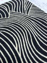 KKP3338-D1134 Futako Chirimen Tormenta De Nieve En Flor De Cerezo[Fabrica Textil] Uni Textile(Estudio Komon) Subfoto