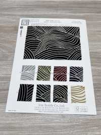 KKP3338-D1134 Futako Chirimen Tormenta De Nieve En Flor De Cerezo[Fabrica Textil] Uni Textile(Estudio Komon) Subfoto