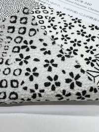 KKP3338-D340 Chirimen Chirimen®[Fabrica Textil] Uni Textile(Estudio Komon) Subfoto