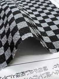 KKP3338-D-ICHIMATSU Chirimen Chirimen® Patrón De Cuadros[Fabrica Textil] Uni Textile(Estudio Komon) Subfoto