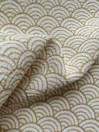 KKP3338-D-SEIKAIHA Futako Chirimen Seigaiha[Fabrica Textil] Uni Textile(Estudio Komon) Subfoto