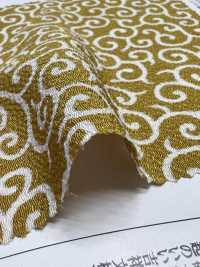 KKP3338-D-KARAKUSA Patrón Arabesco Futako Chirimen[Fabrica Textil] Uni Textile(Estudio Komon) Subfoto
