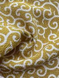 KKP3338-D-KARAKUSA Patrón Arabesco Futako Chirimen[Fabrica Textil] Uni Textile(Estudio Komon) Subfoto