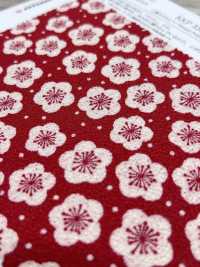 KKP3338-D-UMEARARE Galletas De Arroz Con Ciruela Futako Chirimen[Fabrica Textil] Uni Textile(Estudio Komon) Subfoto