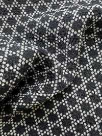 KKP3338-D-KAGOME Futako Chirimen Kagome Komon[Fabrica Textil] Uni Textile(Estudio Komon) Subfoto