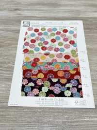 KKP2338-D-HAIKARA Futako Chirimen Haikara Kogiku[Fabrica Textil] Uni Textile(Estudio Komon) Subfoto