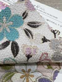 KKP2338-D-SKRZKS Flores De Cerezo Futako Chirimen[Fabrica Textil] Uni Textile(Estudio Komon) Subfoto