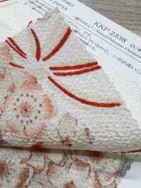KKP2338-D-SKRMSB Futako Chirimen Sakura Musubi[Fabrica Textil] Uni Textile(Estudio Komon) Subfoto