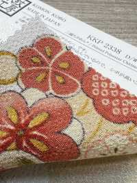 KKP2338-D-SYOCHIKU Futako Chirimen Pino, Bambú Y Ciruela[Fabrica Textil] Uni Textile(Estudio Komon) Subfoto