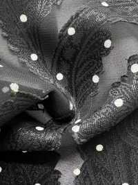 KKP4193-D301-73 Jacquard De Corte De Gasa[Fabrica Textil] Uni Textile(Estudio Komon) Subfoto