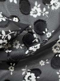 KKP4193-D119-50 Jacquard De Corte De Gasa[Fabrica Textil] Uni Textile(Estudio Komon) Subfoto