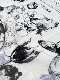 KKP4193-D100-98 Jacquard De Corte De Gasa[Fabrica Textil] Uni Textile(Estudio Komon) Subfoto