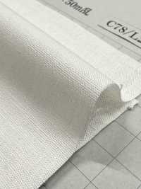 LMM2280 Algodón Lino Orillo Onza Ligera Denim Coloreado 5oz[Fabrica Textil] Textiles Yoshiwa Subfoto