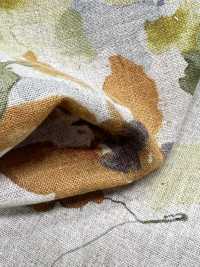 7026-1710-3 CL Loomstate Con Estampado Floral De Acuarela[Fabrica Textil] HOKKOH Subfoto