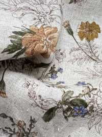 7026-1710-4 Patrón Botánico CL Loomstate[Fabrica Textil] HOKKOH Subfoto