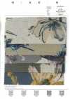 7026-1710-5 CL tela cruda Touch floral grande