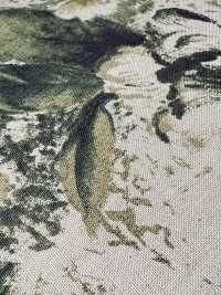7026-1730-1 Lino Loomstate Con Flores Grandes[Fabrica Textil] HOKKOH Subfoto