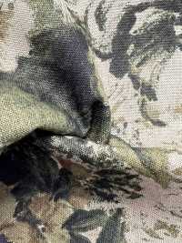 7026-1730-1 Lino Loomstate Con Flores Grandes[Fabrica Textil] HOKKOH Subfoto