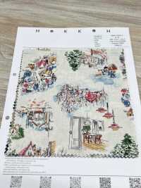 8026-1560-3 30 Viyella Angel Patrón De Paisaje Nórdico Suave[Fabrica Textil] HOKKOH Subfoto