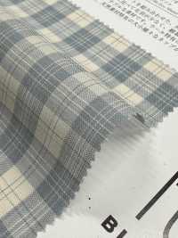 KKW2064-W-D4 Voile Eco Manard® Teñido En Hilo 1/80[Fabrica Textil] Uni Textile(Estudio Komon) Subfoto