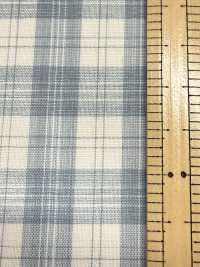 KKW2064-W-D4 Voile Eco Manard® Teñido En Hilo 1/80[Fabrica Textil] Uni Textile(Estudio Komon) Subfoto