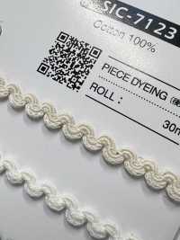 SIC-7123 Trenza De Encaje De Algodón[Cordón De Cinta De Cinta] SHINDO(SECRETO) Subfoto