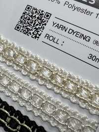 SIC-6423 Trenza De Rayón Lamé[Cordón De Cinta De Cinta] SHINDO(SECRETO) Subfoto