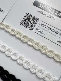 SIC-7124 Trenza De Encaje De Algodón[Cordón De Cinta De Cinta] SHINDO(SECRETO) Subfoto