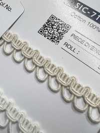 SIC-7127 Trenza De Encaje De Algodón[Cordón De Cinta De Cinta] SHINDO(SECRETO) Subfoto