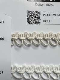 SIC-7127 Trenza De Encaje De Algodón[Cordón De Cinta De Cinta] SHINDO(SECRETO) Subfoto