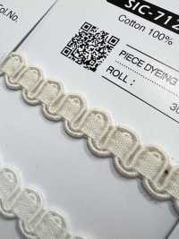 SIC-7129 Trenza De Encaje De Algodón[Cordón De Cinta De Cinta] SHINDO(SECRETO) Subfoto