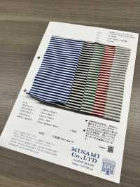 W-49048 Rayas Horizontales Midi Vintage Americanas[Fabrica Textil] Minami Subfoto