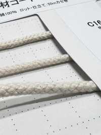 C3 Cordón De Material Natural PARTE 1 Cordón De Algodón De 3 Hilos Redondos De 4,0 Mm[Cordón De Cinta De Cinta] Cordon Subfoto