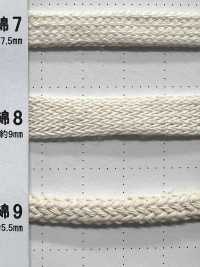 C8 Cordón De Material Natural PARTE 1 Cordón De Algodón Para Bolsas De 8 Unidades De 9,0 Mm[Cordón De Cinta De Cinta] Cordon Subfoto