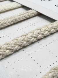 C10 Cordón De Material Natural PARTE 1 Cordón Redondo 10% Algodón 6,0 Mm[Cordón De Cinta De Cinta] Cordon Subfoto