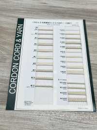 C161S Cordón De Material Natural PART1 C161S Cordón Redondo 1,5 Mm[Cordón De Cinta De Cinta] Cordon Subfoto