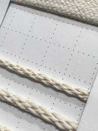 RC1632 Cordón De Material Natural PARTE 1 Cordón De Algodón Con Encaje RC1632 Cordón Redondo De 3,0 Mm[Cordón De Cinta De Cinta] Cordon Subfoto