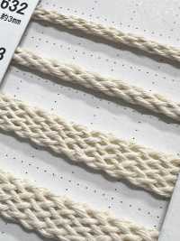 RC3232 Cordón De Material Natural PARTE 1 Cordón De Algodón Con Encaje RC3232 Para Bolso De 7,0 Mm[Cordón De Cinta De Cinta] Cordon Subfoto