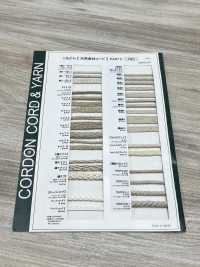 LR2 Cordón De Material Natural PARTE 2 Lino Rayón 2 Cordón Redondo 4,0 Mm[Cordón De Cinta De Cinta] Cordon Subfoto