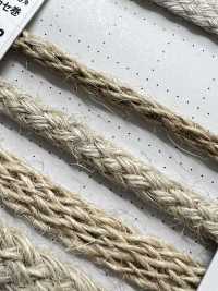 KNF3 Cordón De Material Natural PARTE 2 Cordón Redondo Kenaf 3 De 5,3 Mm[Cordón De Cinta De Cinta] Cordon Subfoto