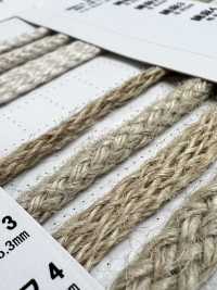 KNF3 Cordón De Material Natural PARTE 2 Cordón Redondo Kenaf 3 De 5,3 Mm[Cordón De Cinta De Cinta] Cordon Subfoto