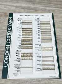 KNF3 Cordón De Material Natural PARTE 2 Cordón Redondo Kenaf 3 De 5,3 Mm[Cordón De Cinta De Cinta] Cordon Subfoto