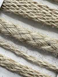 KNF8 Cordón De Material Natural PARTE 2 Cordón Redondo Kenaf 8 De 9,0 Mm[Cordón De Cinta De Cinta] Cordon Subfoto