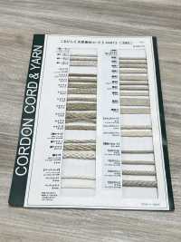 CL6 Cordón De Material Natural PARTE 2 Lino 6 Cordón Redondo Con Núcleo De 3,5 Mm[Cordón De Cinta De Cinta] Cordon Subfoto