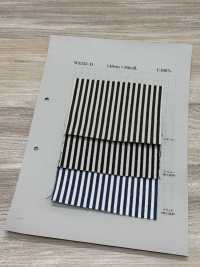 W3333-D Algodón Denim De Nogal Con Rayas Llamativas De 10 Oz[Fabrica Textil] Textiles Yoshiwa Subfoto